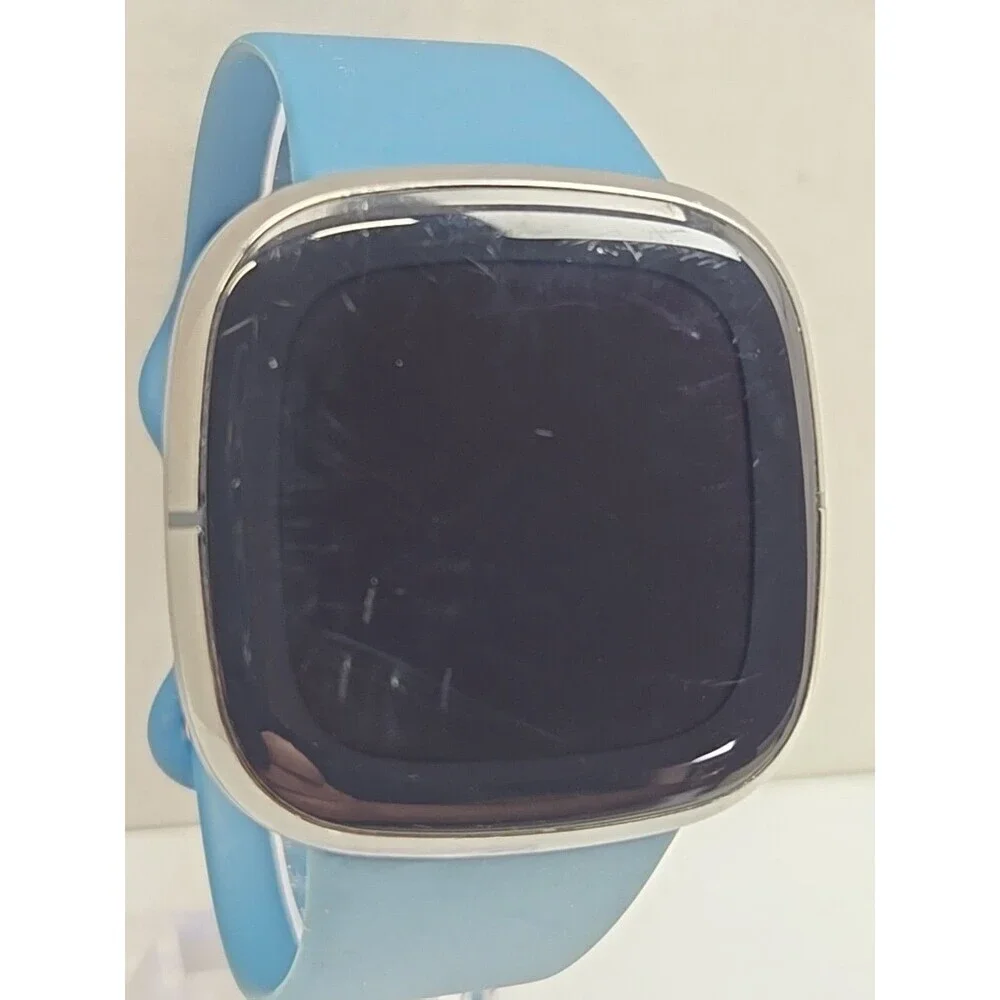 Fitbit Sense FB512 Smartwatch GPS ECG Heart Rate Activity Tracker No Charger